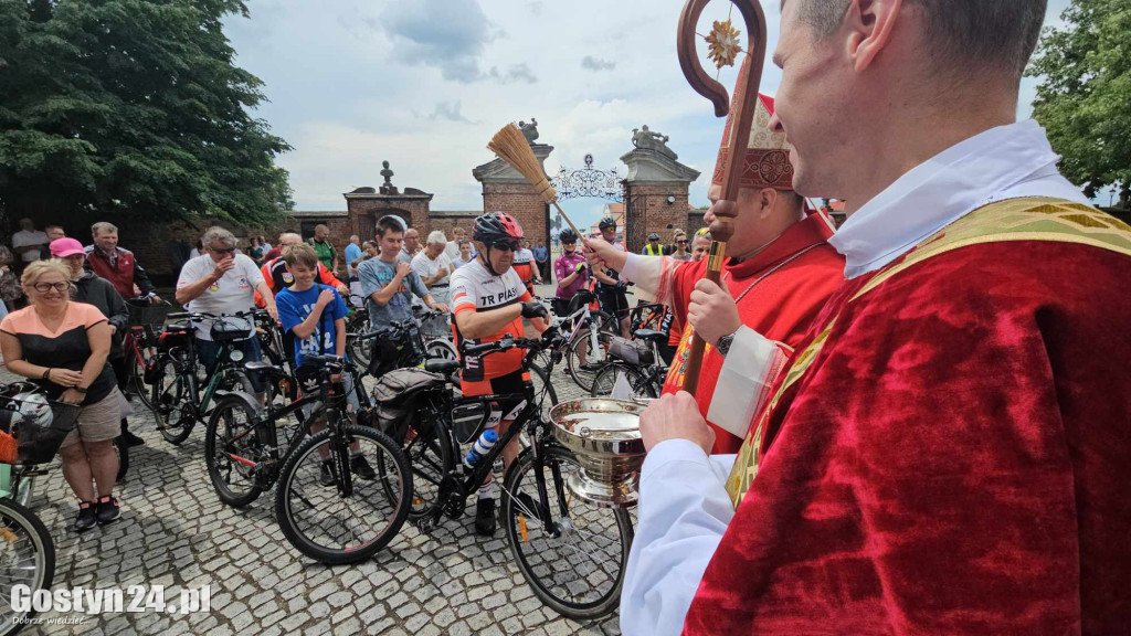 Święcenie rowerów na Świętej Górze