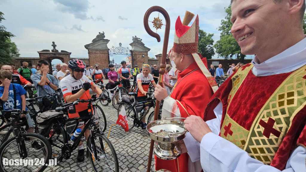Święcenie rowerów na Świętej Górze