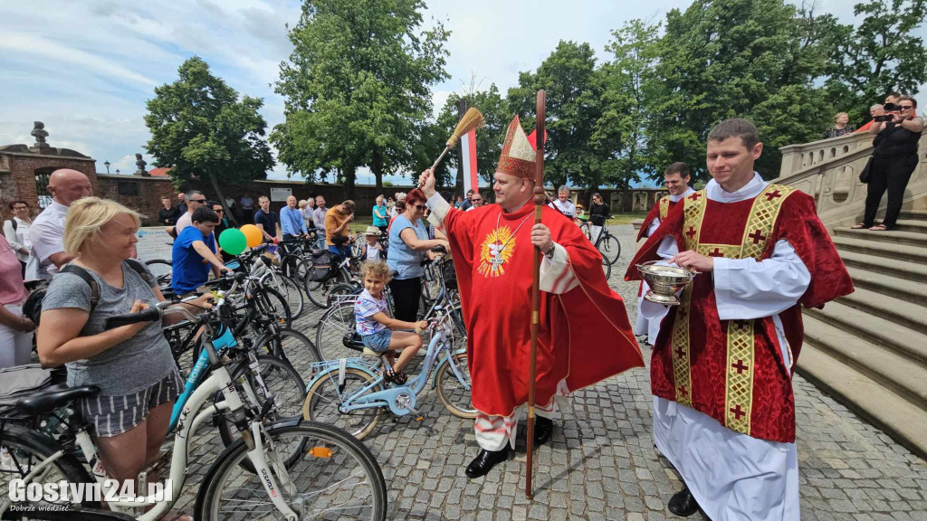 Święcenie rowerów na Świętej Górze