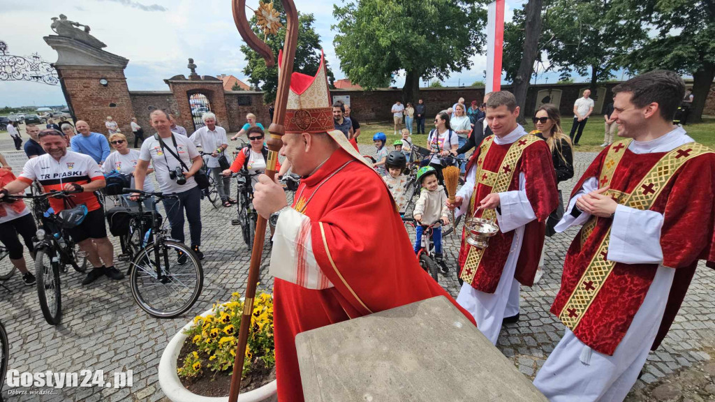 Święcenie rowerów na Świętej Górze
