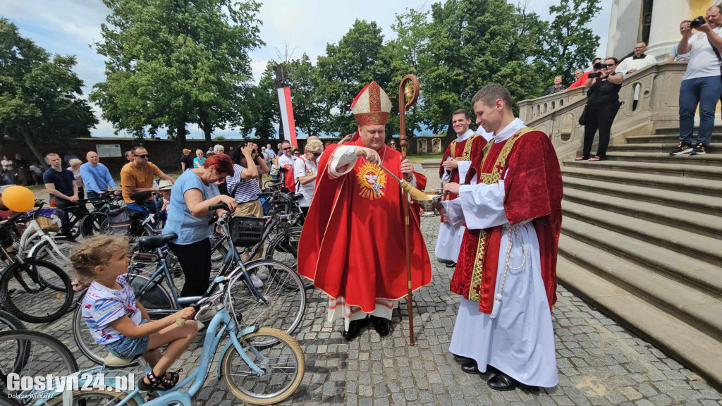 Święcenie rowerów na Świętej Górze