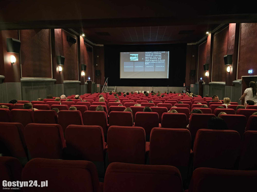 Konkurs wiedzy o historii Gostynia w kinie