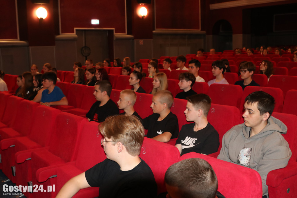 Konkurs wiedzy o historii Gostynia w kinie