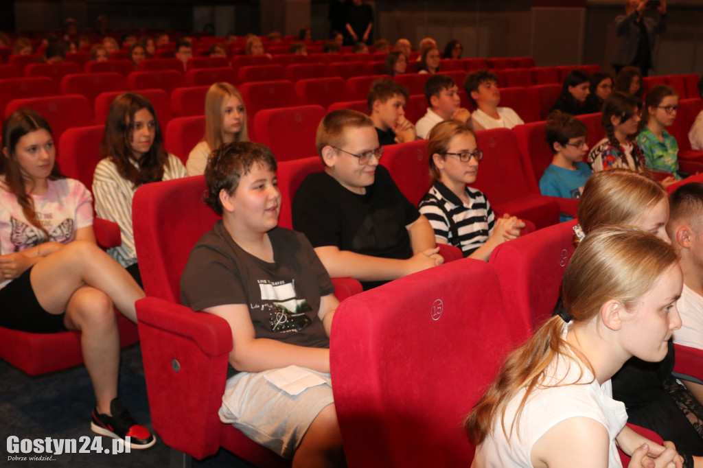 Konkurs wiedzy o historii Gostynia w kinie