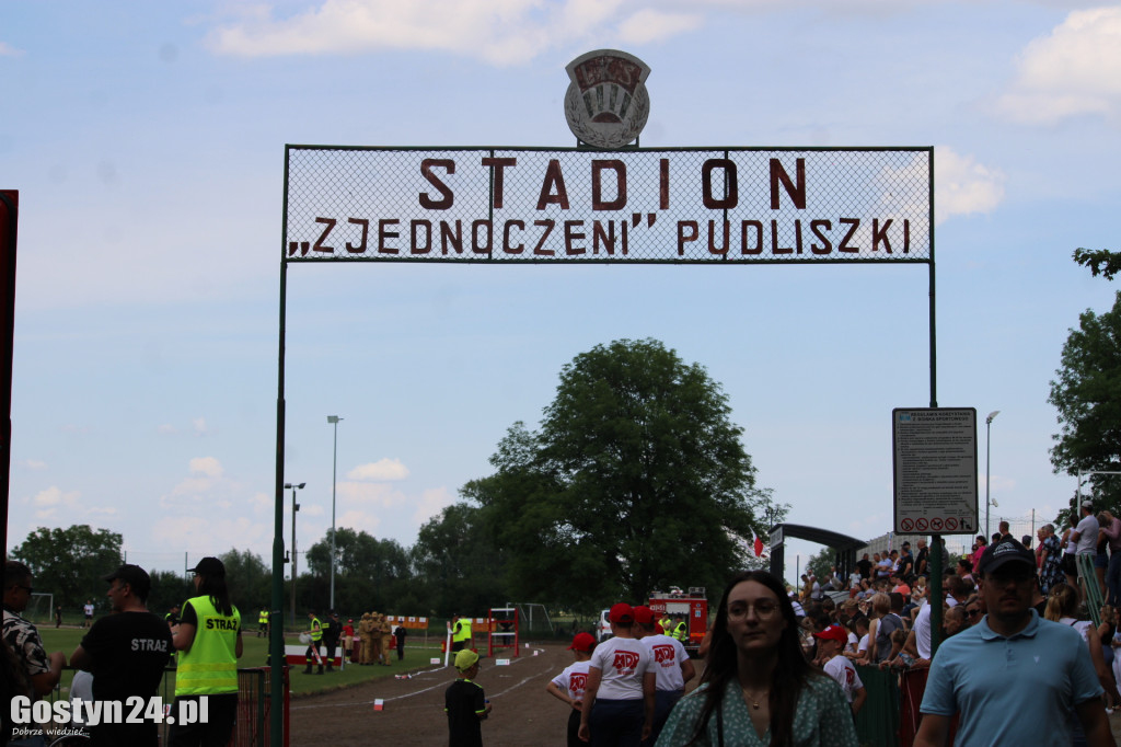 Zawody strażackie w Pudliszkach.