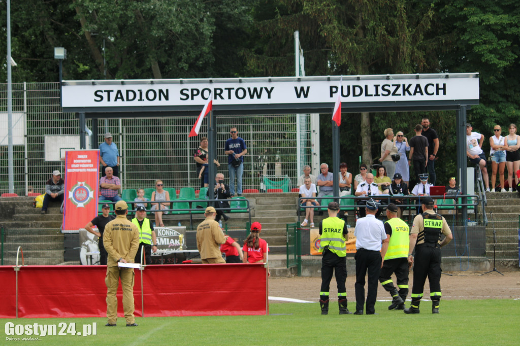 Zawody strażackie w Pudliszkach.