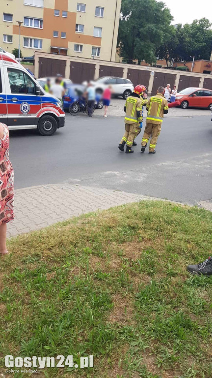 Dramatyczna akcja ratunkowa na gostyńskim osiedlu