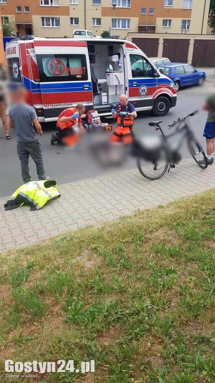 Dramatyczna akcja ratunkowa na gostyńskim osiedlu