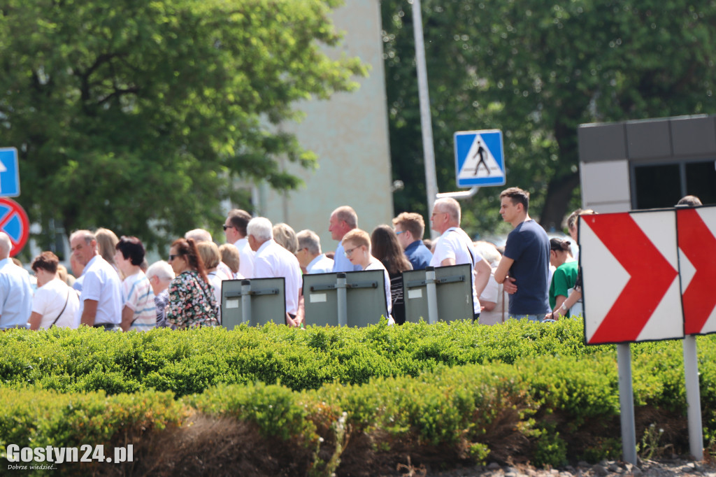 Procesja Bożego Ciała przeszła ulicami Gostynia