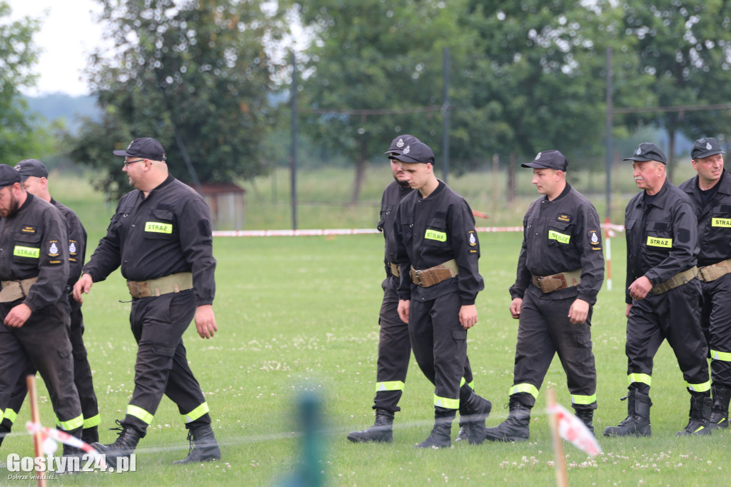 Zawody OSP na stadionie w Pogorzeli