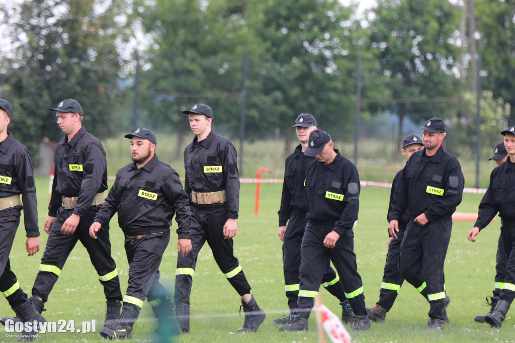Zawody OSP na stadionie w Pogorzeli