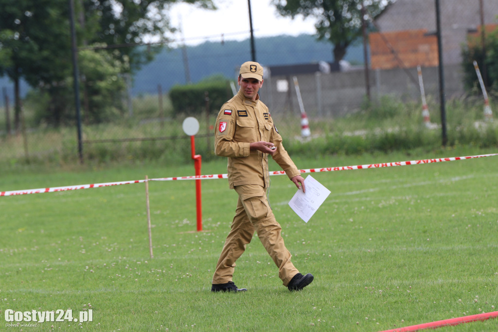Zawody OSP na stadionie w Pogorzeli