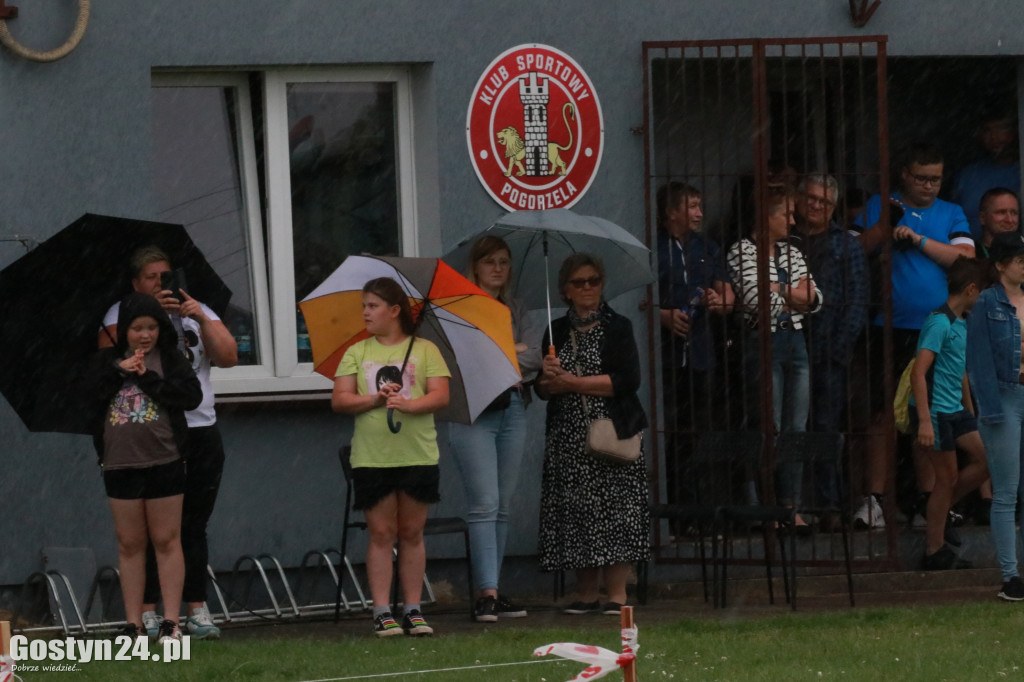 Zawody OSP na stadionie w Pogorzeli