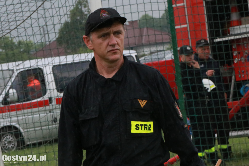 Zawody OSP na stadionie w Pogorzeli