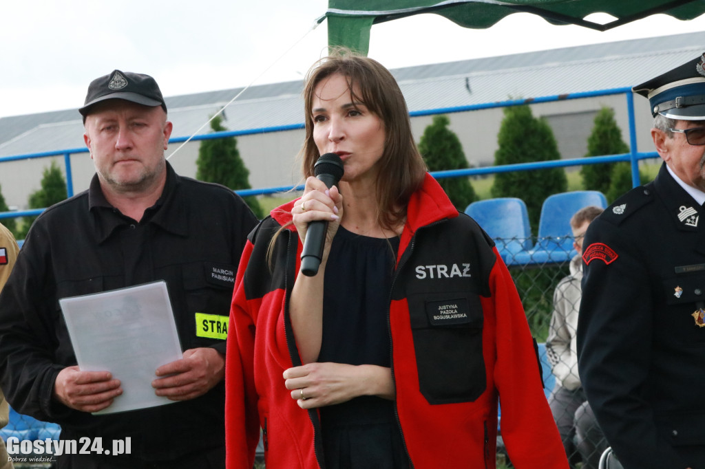 Zawody OSP na stadionie w Pogorzeli