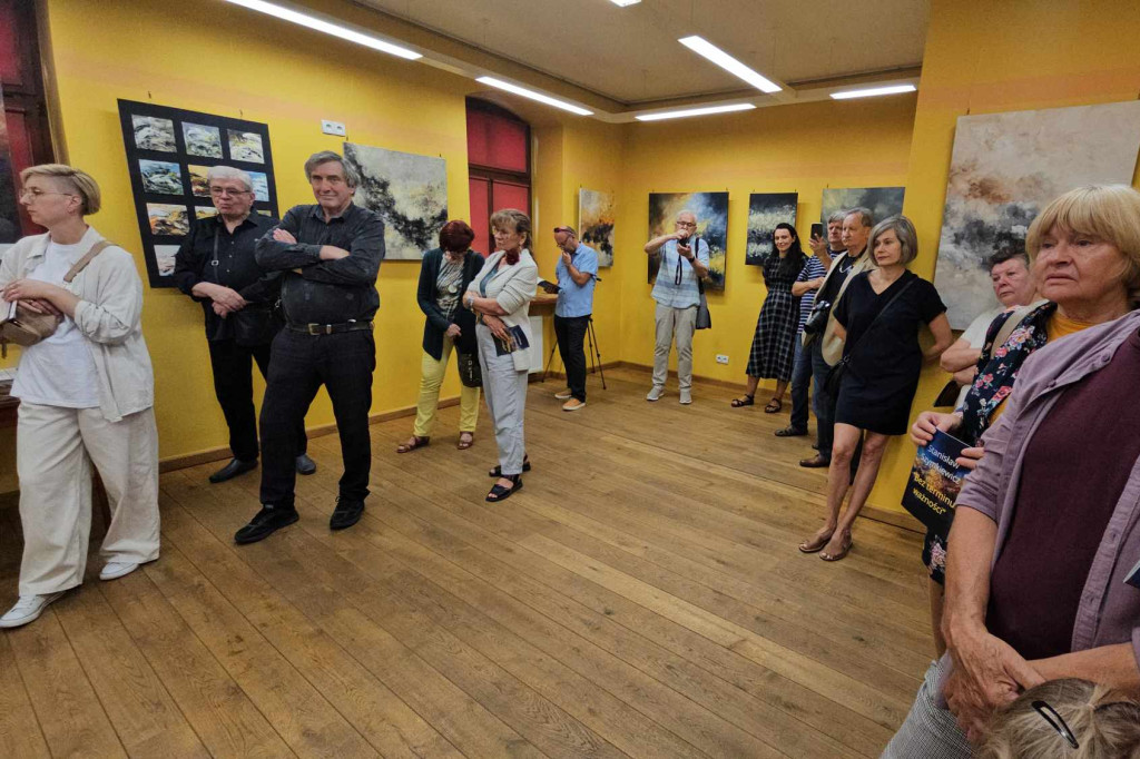 Wernisaż Stanisława Szymkiewicza w gostyńskim muzeum
