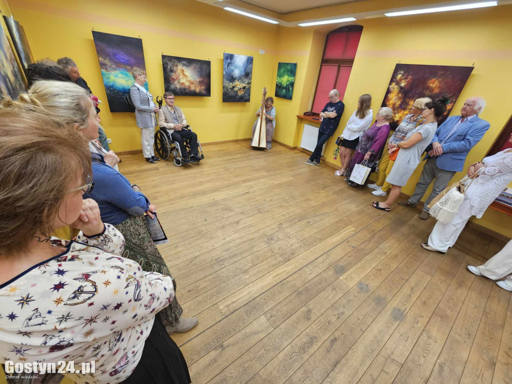 Wernisaż Stanisława Szymkiewicza w gostyńskim muzeum