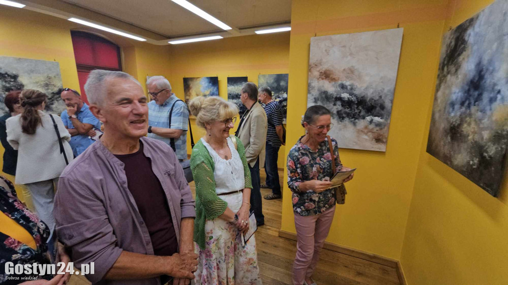 Wernisaż Stanisława Szymkiewicza w gostyńskim muzeum