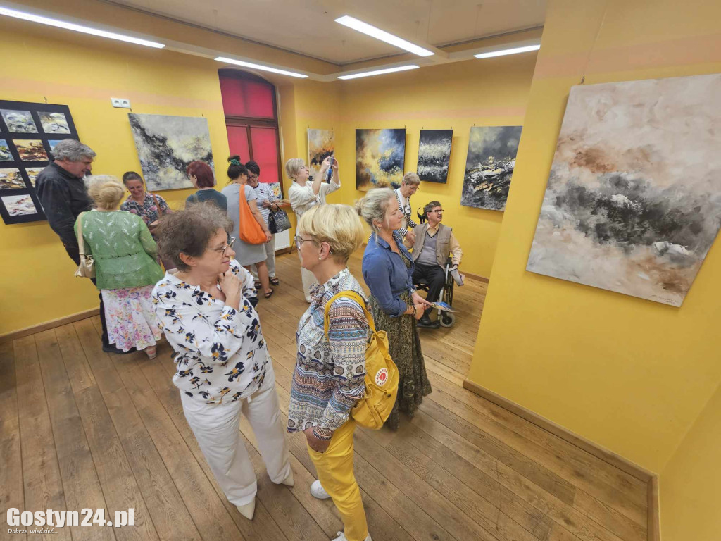 Wernisaż Stanisława Szymkiewicza w gostyńskim muzeum