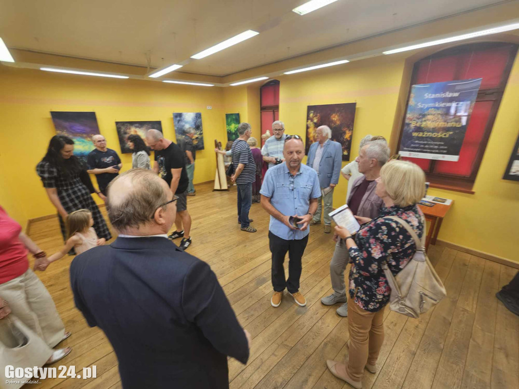 Wernisaż Stanisława Szymkiewicza w gostyńskim muzeum