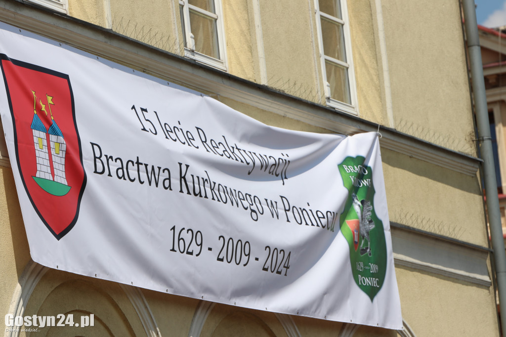 15-lecie reaktywacji Bractwa Kurkowego w Poniecu