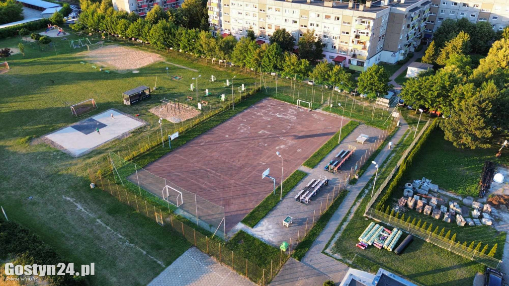 Modernizacja boiska na os Górna w Gostyniu