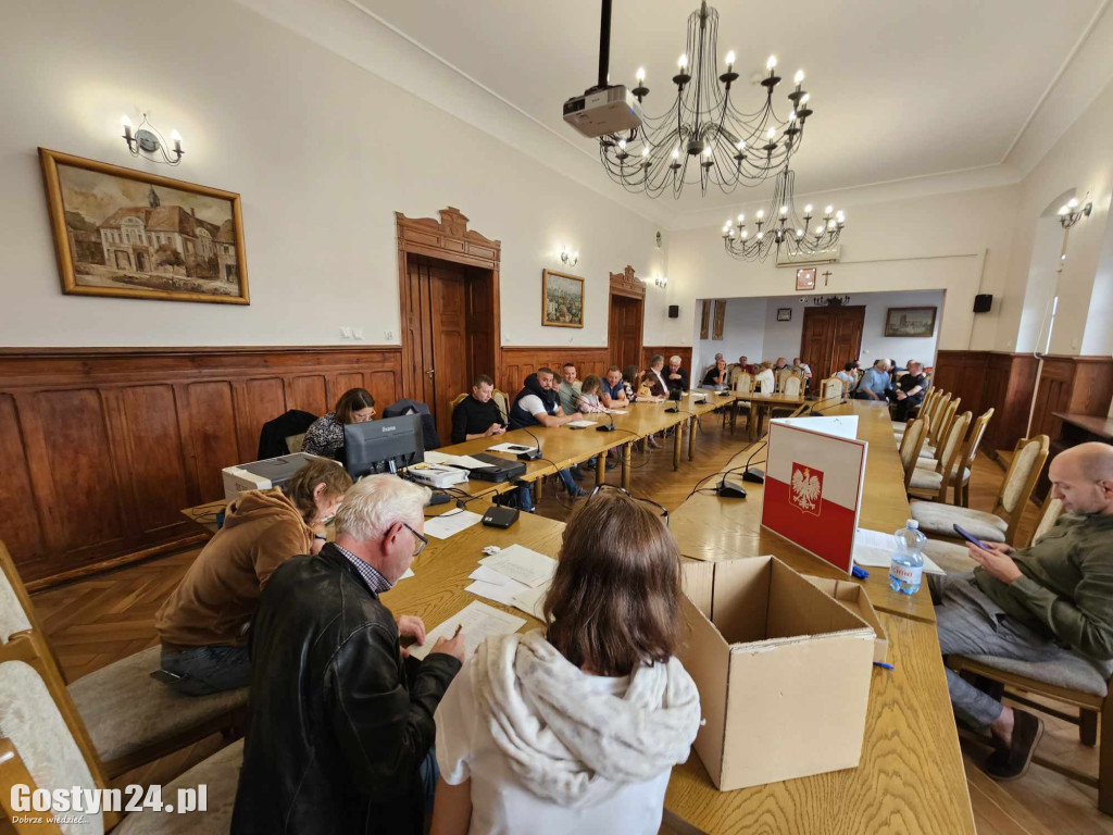 Wybory do rady osiedla Prawobrzeżnego Gostynia
