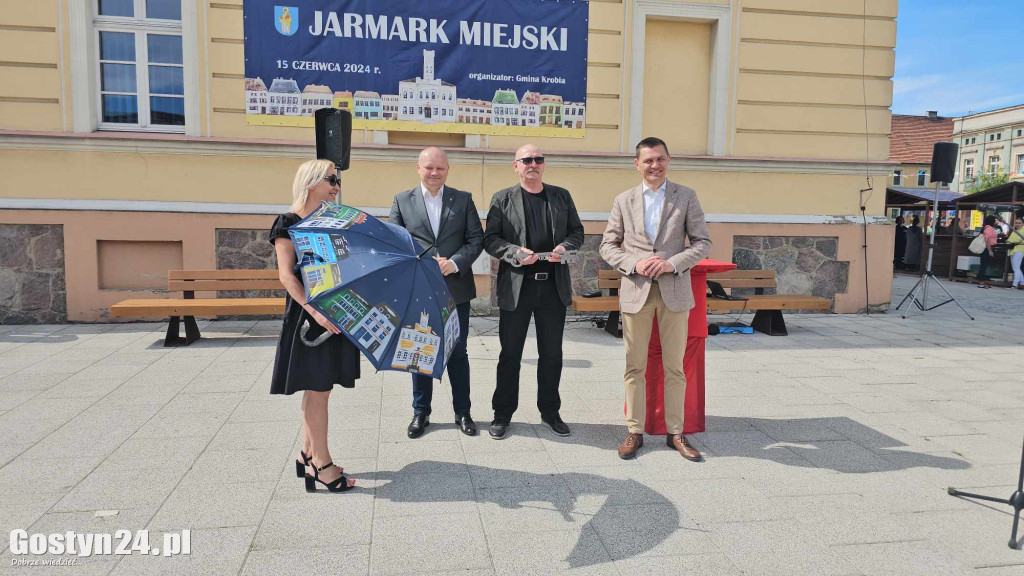 Jarmark miejski w Krobi i przekazanie kluczy przedsiębiorcom