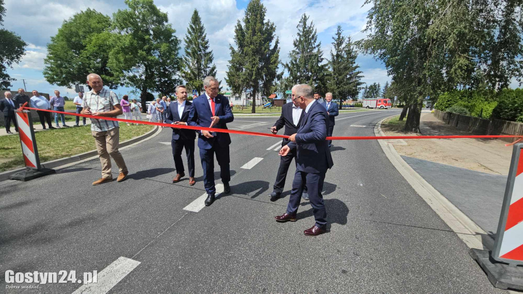 Otwarcie wyremontowane drogi w Babkowicach
