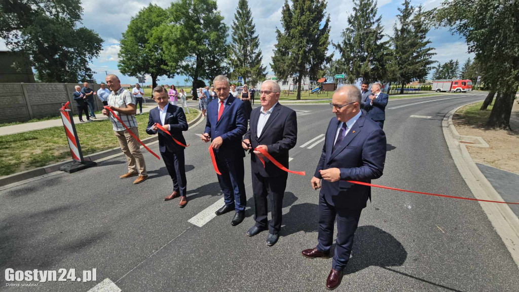 Otwarcie wyremontowane drogi w Babkowicach
