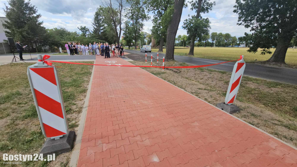 Otwarcie nowej ścieżki rowerowej w Pępowie