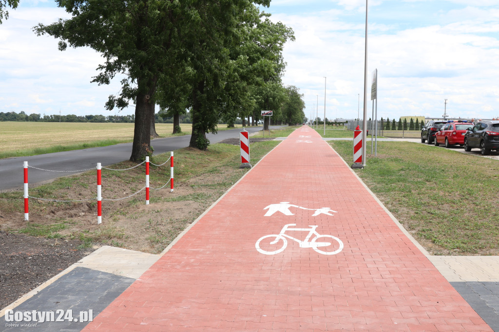Otwarcie nowej ścieżki rowerowej w Pępowie