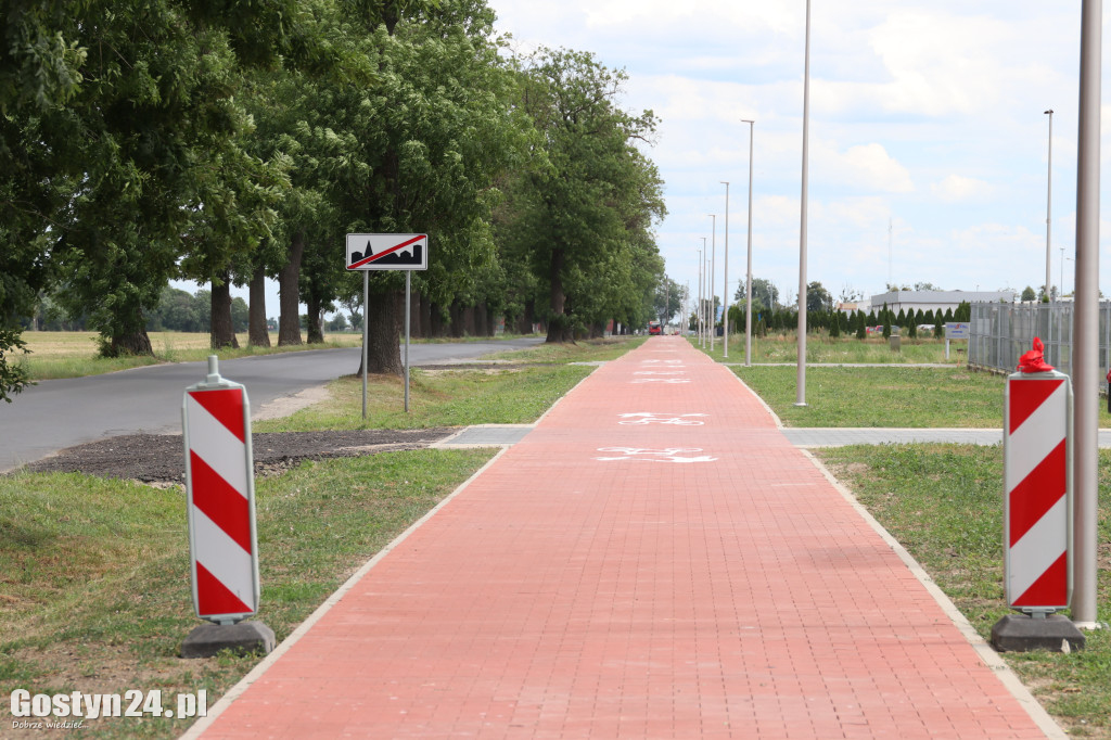 Otwarcie nowej ścieżki rowerowej w Pępowie