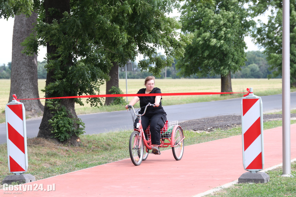Otwarcie nowej ścieżki rowerowej w Pępowie