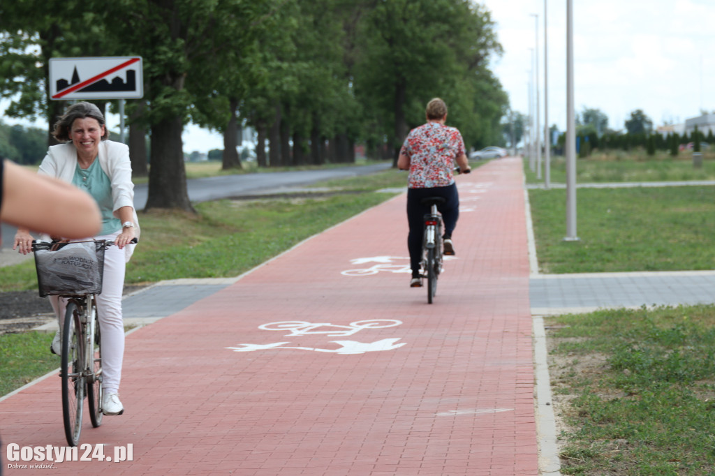 Otwarcie nowej ścieżki rowerowej w Pępowie