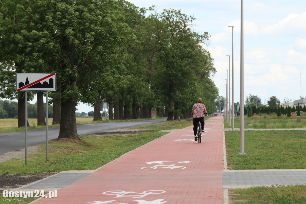 Otwarcie nowej ścieżki rowerowej w Pępowie