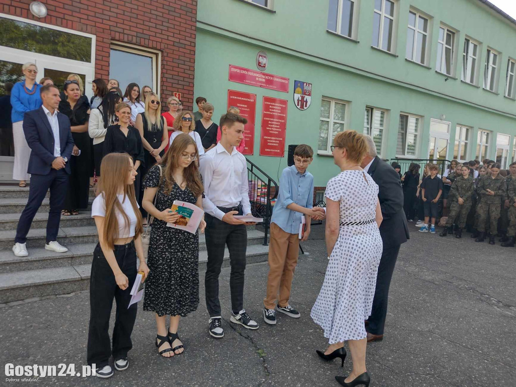 Zakończenie roku szkolnego w ZSOiZ w Krobi