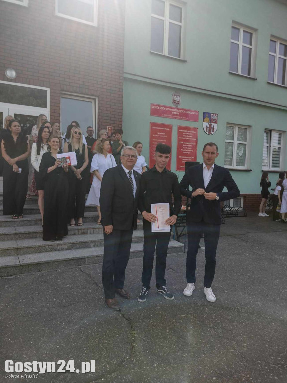 Zakończenie roku szkolnego w ZSOiZ w Krobi