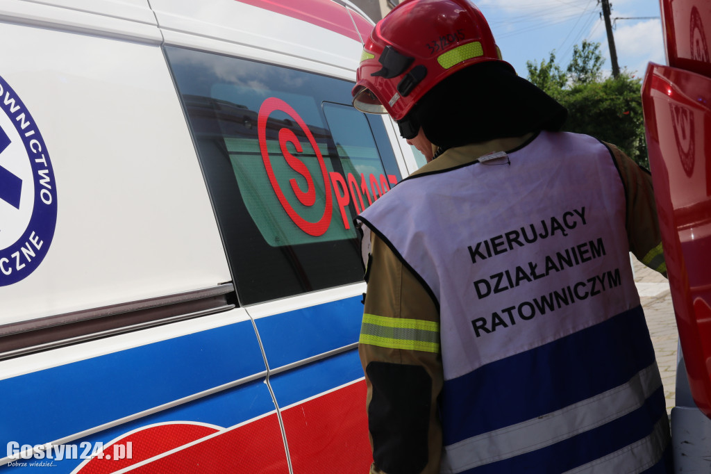Zdarzenie z udziałem motocyklisty w Piaskach