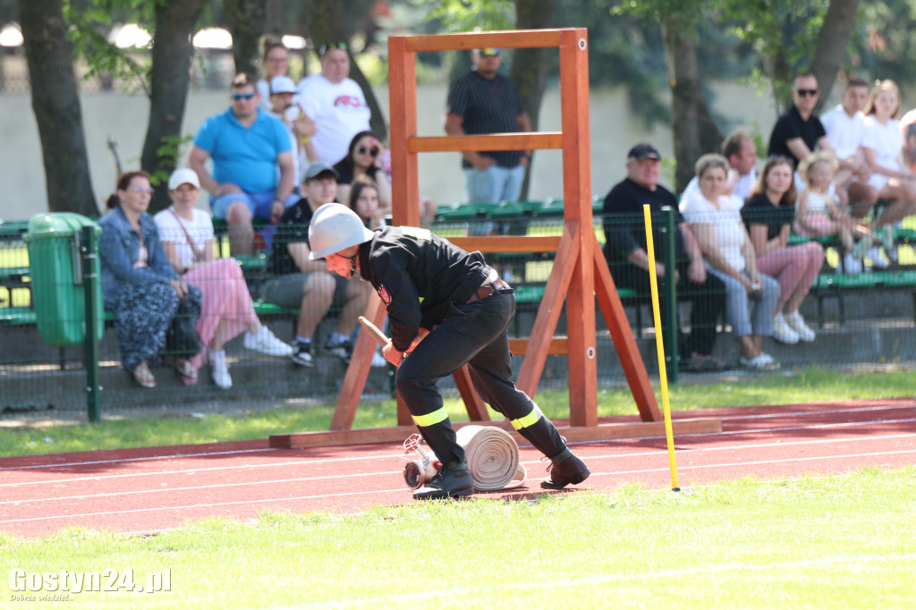 Zawody OSP na stadionie w Borku Wlkp.