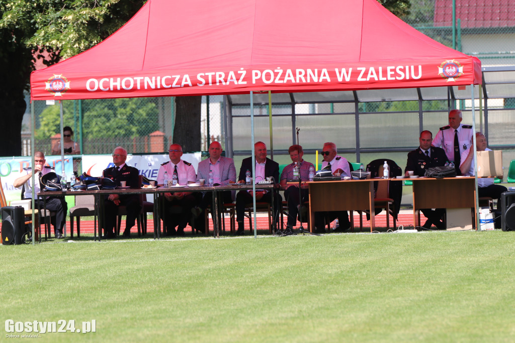 Zawody OSP na stadionie w Borku Wlkp.