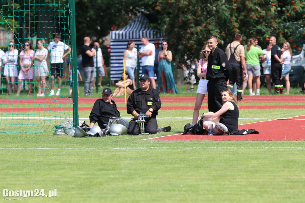 Zawody OSP na stadionie w Borku Wlkp.