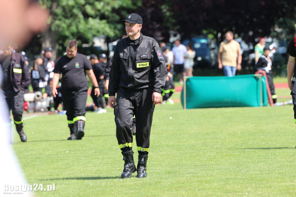 Zawody OSP na stadionie w Borku Wlkp.