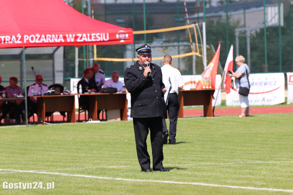 Zawody OSP na stadionie w Borku Wlkp.