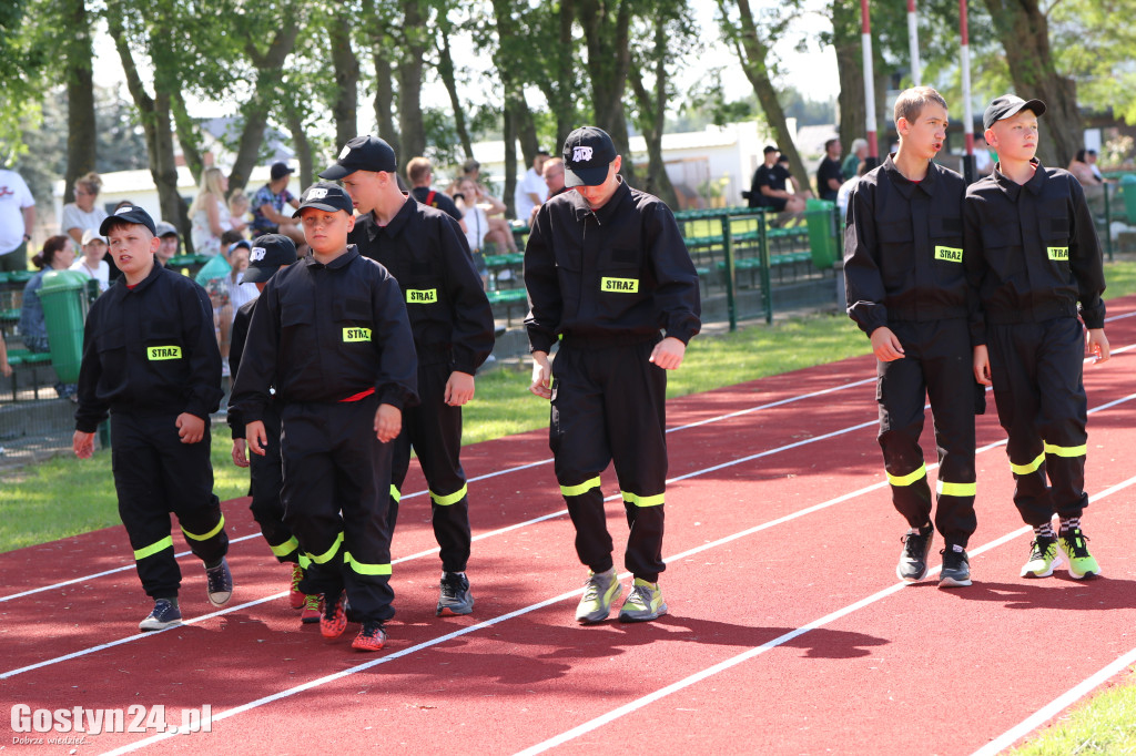 Zawody OSP na stadionie w Borku Wlkp.