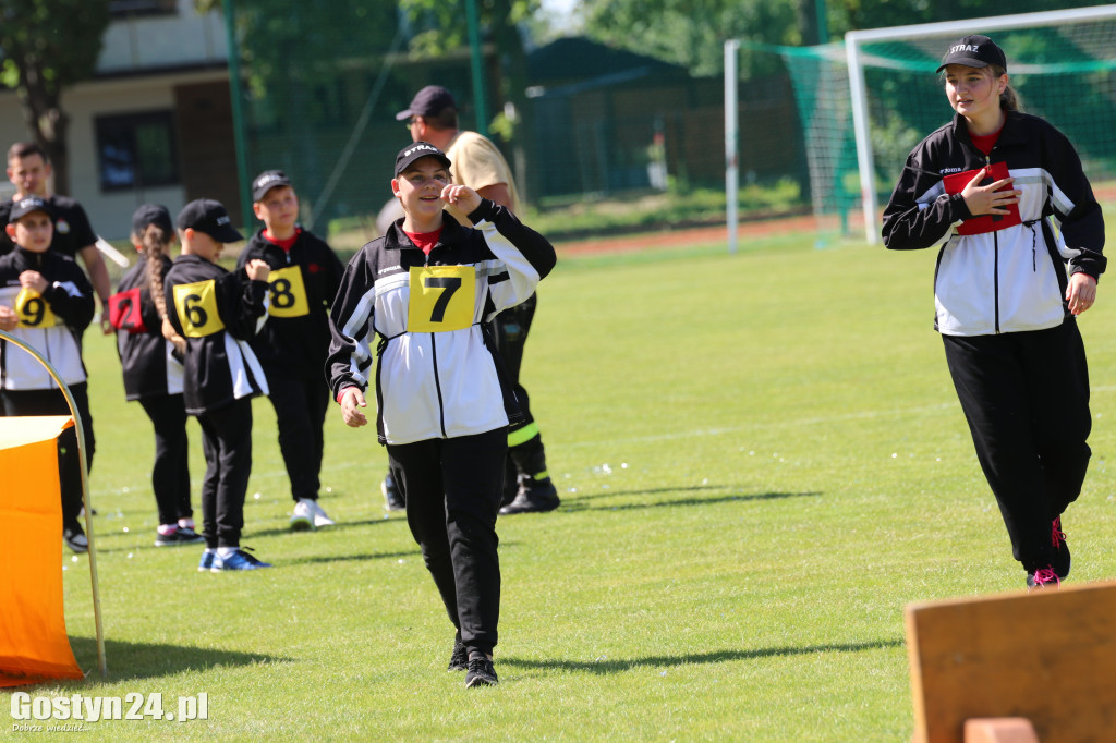 Zawody OSP na stadionie w Borku Wlkp.