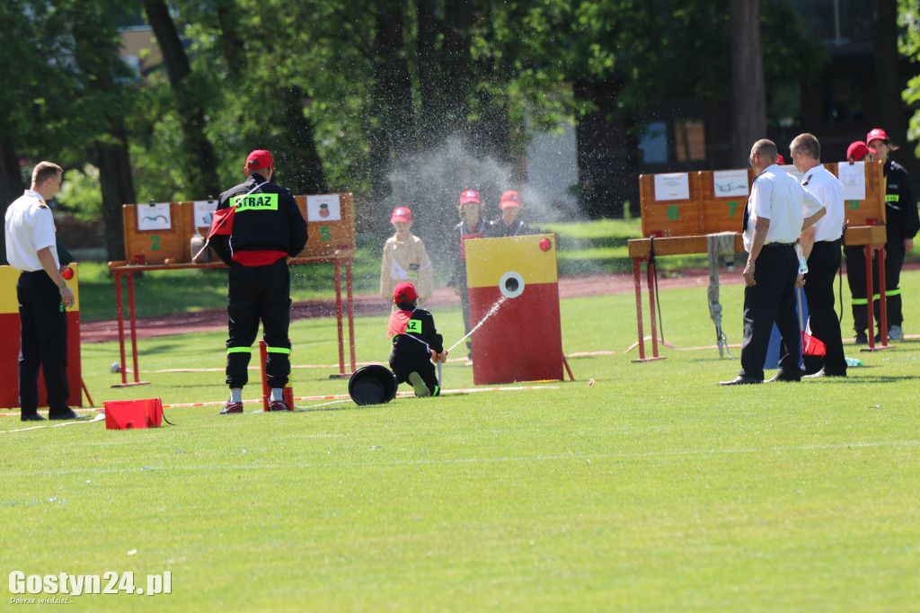 Zawody OSP na stadionie w Borku Wlkp.