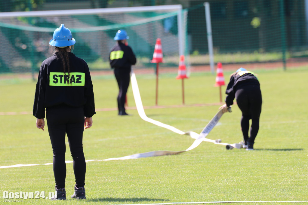 Zawody OSP na stadionie w Borku Wlkp.