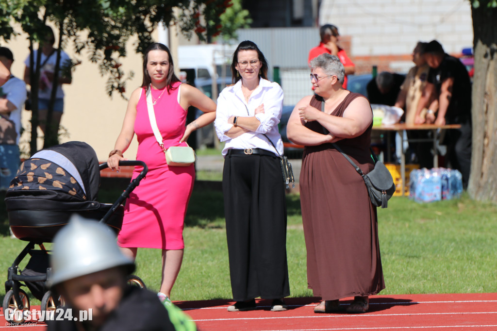 Zawody OSP na stadionie w Borku Wlkp.