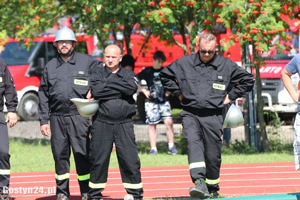 Zawody OSP na stadionie w Borku Wlkp.